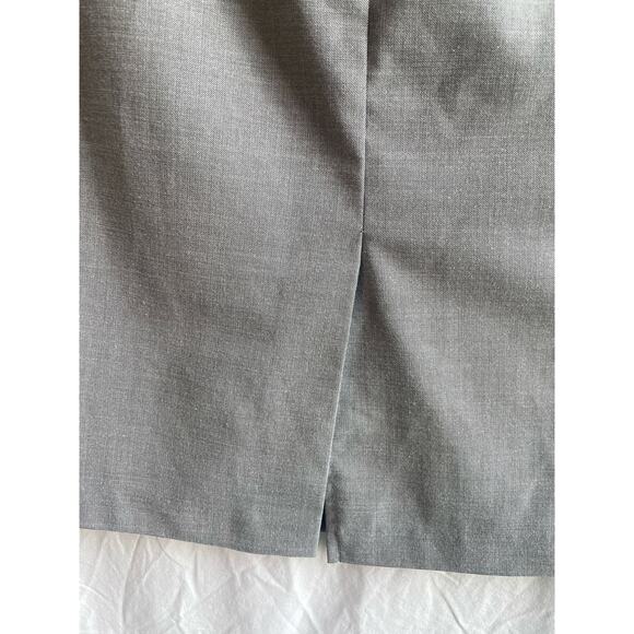 New York and Company - Grey Pencil Skirt - Size 18 - Picture 4 of 6